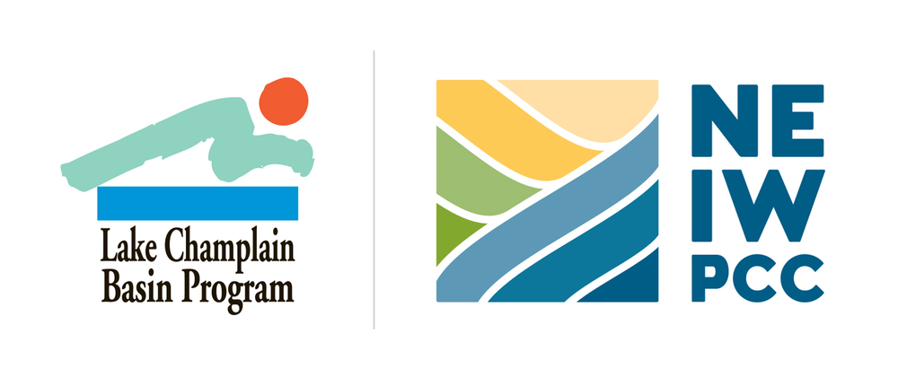 Lake Champlain Basin Program (LCBP) and the New England Interstate Water Pollution Control Commission (NEIWPCC) logos