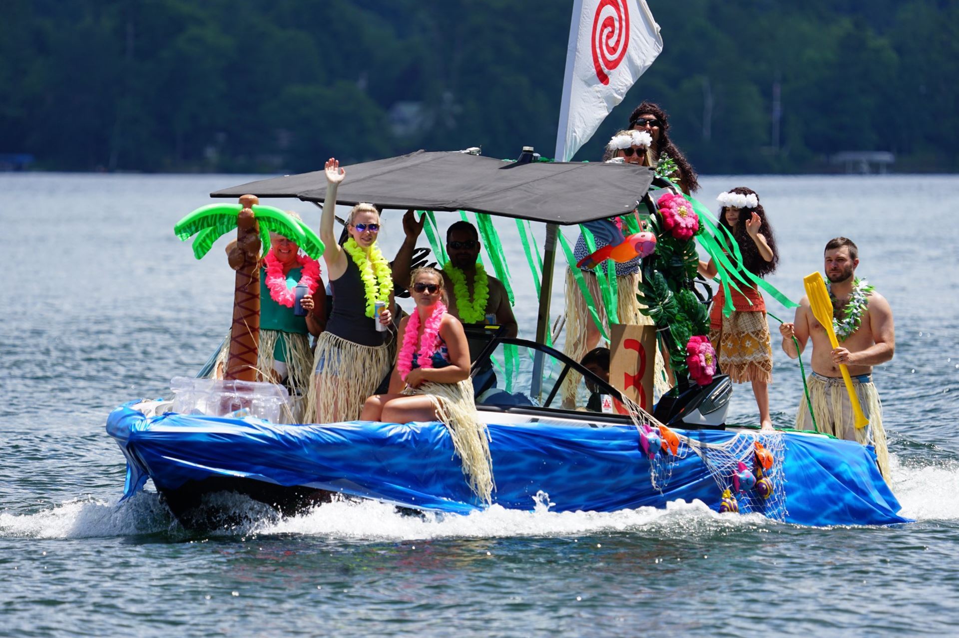 Best Overall: 1st Place: Boat #3 - Moana - Megan Frueh 