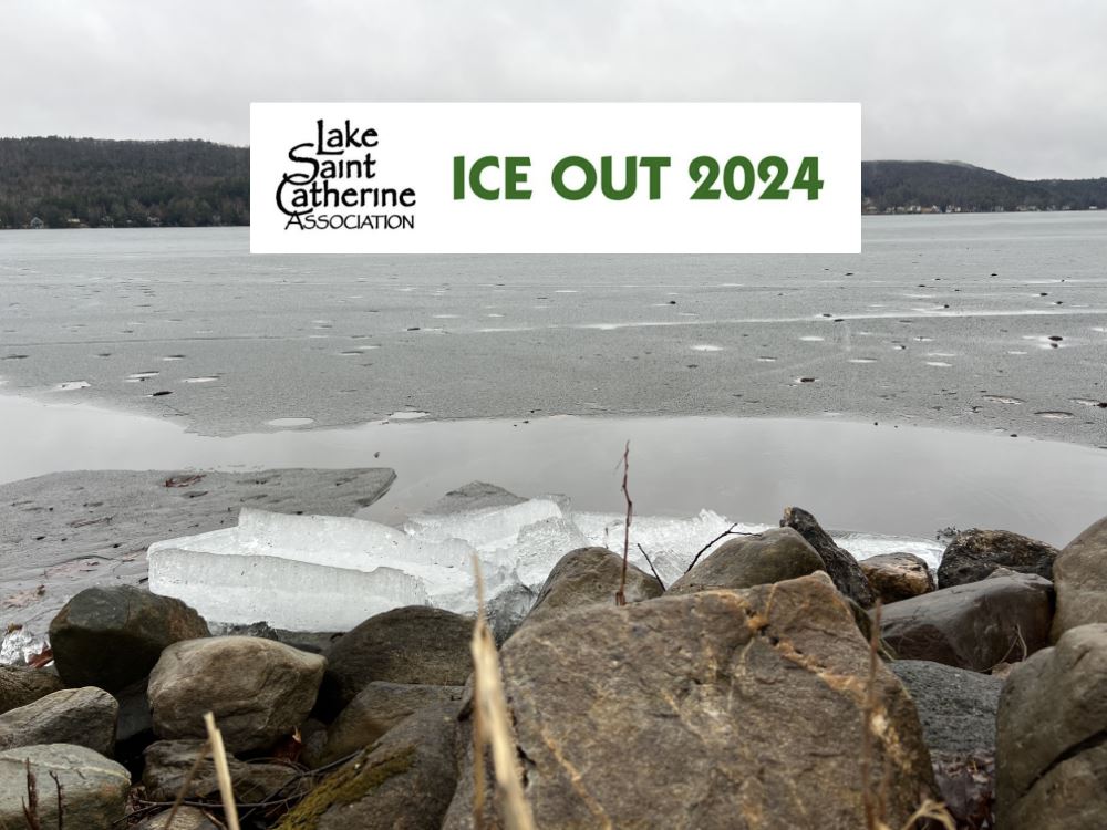 Lake St. Catherine - Ice Out 2024