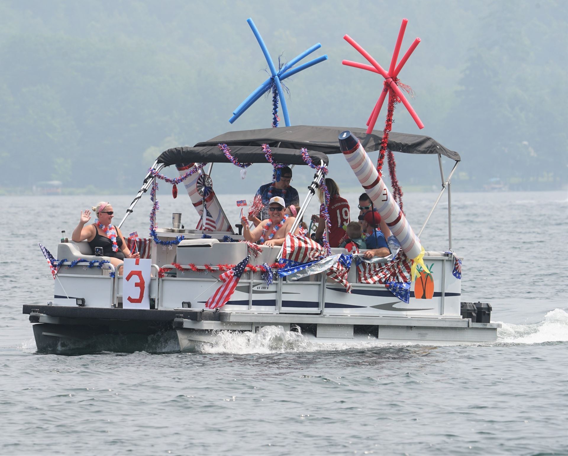 Most Patriotic: Boat #3 - 4th of July / Fireworks - Joseph Cheslawski 