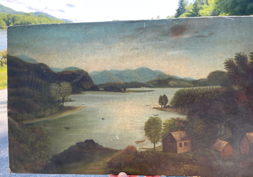 A painting of Lake St. Catherine by Frances E. Wilson