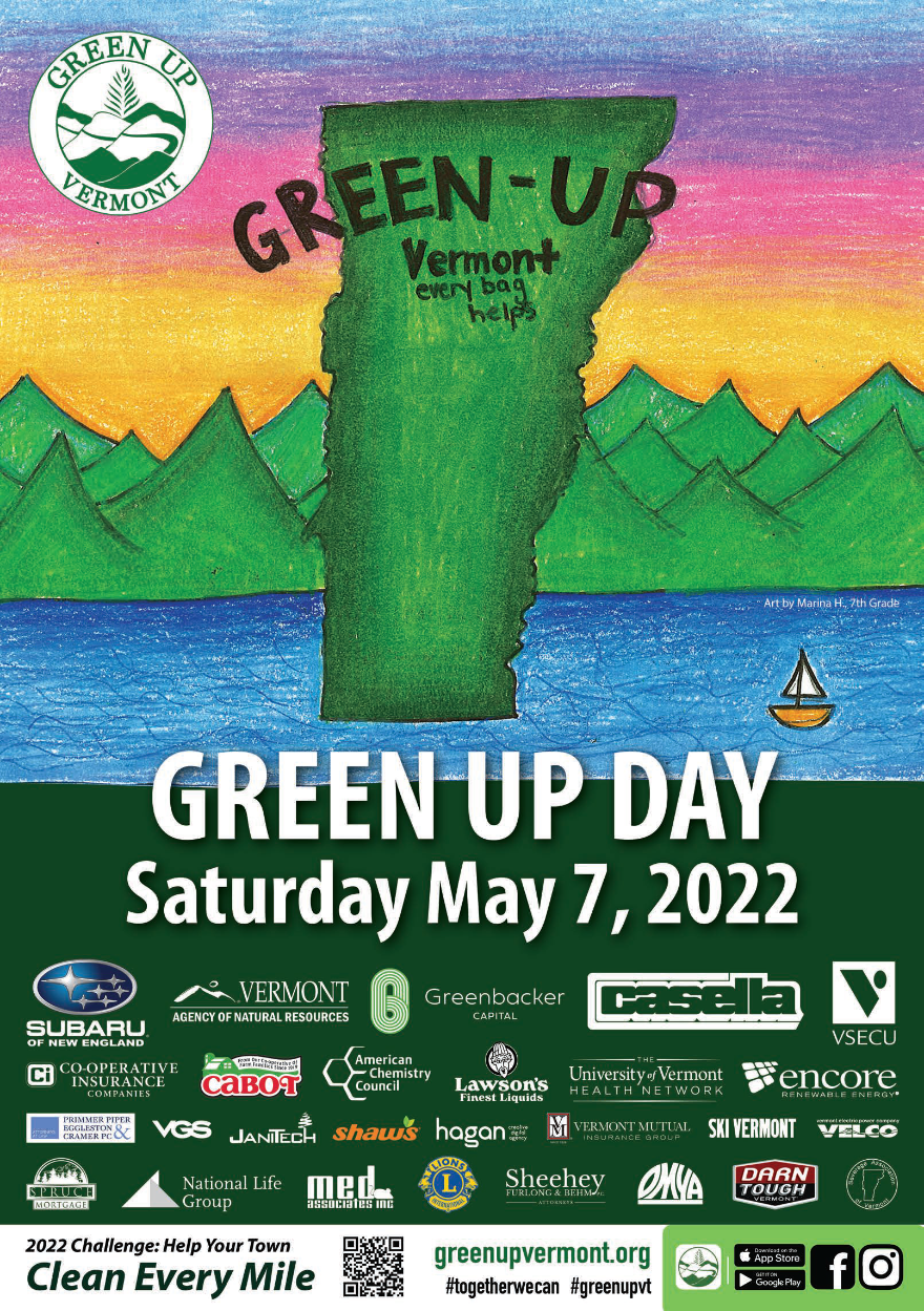 Green Up Vermont Day 2022